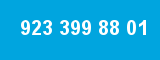 923 399 88 01 923 399 88 01